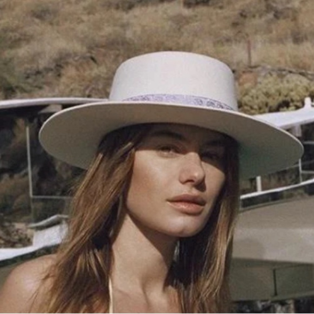 NEW Lack of Color Lavender Lolita Boater Hat - Picture 6 of 8